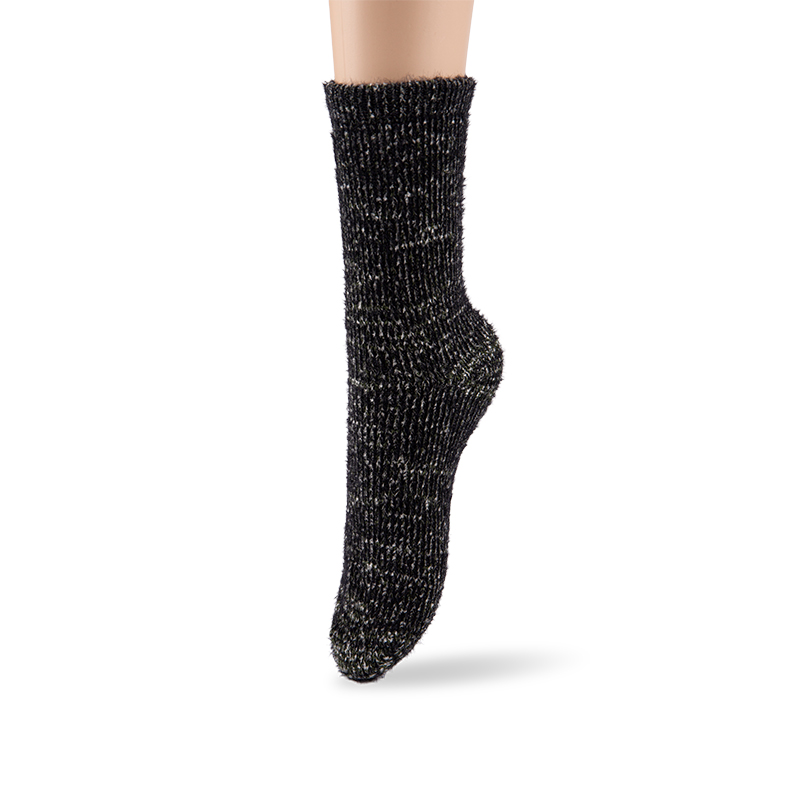 RZ009 Feather Yarn Chenille Soft Warm Plush Women’s Boot Socks