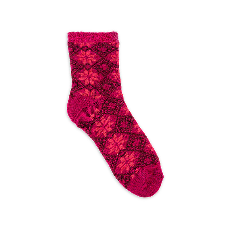 RZ046 Nordic Style Thickened Double-Layer Thermal Women’s Boot Socks
