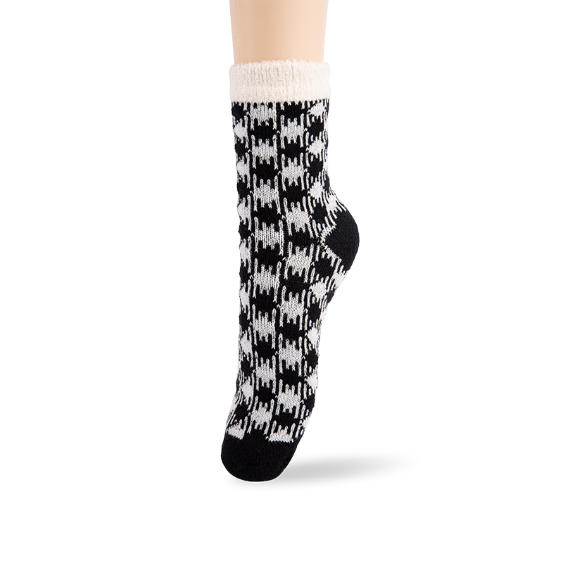 RZ046 Nordic Style Thickened Double-Layer Thermal Women’s Boot Socks