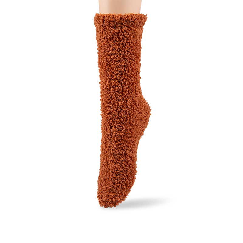 RZ165 Thick Fleece Cloud Cluster Warm Women’s Boot Socks