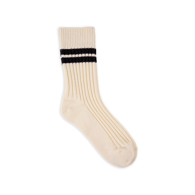 RZ103 Minimalist Striped Mid Calf Cotton Spring & Summer Series Socks