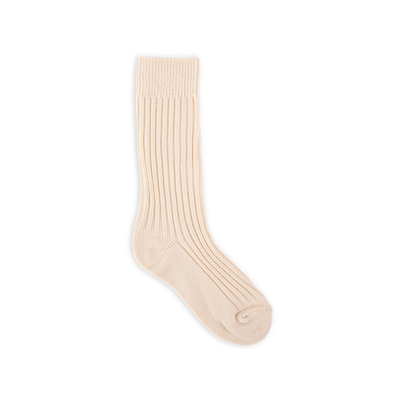 RZ107 Natural Tone Minimal Ribbed Mid Calf Cotton Spring & Summer Series Socks RZ107 Natural Tone Minimal Ribbed Mid Calf Cotton Spring & Summer Series Socks