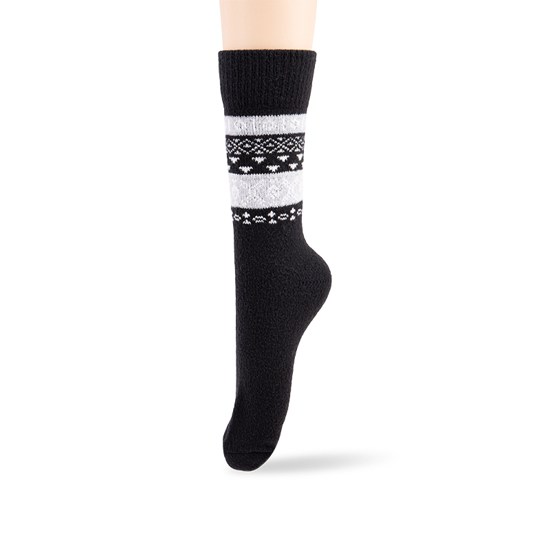 RZ304 Minimalist Polyester Velvet Men's Boot Socks