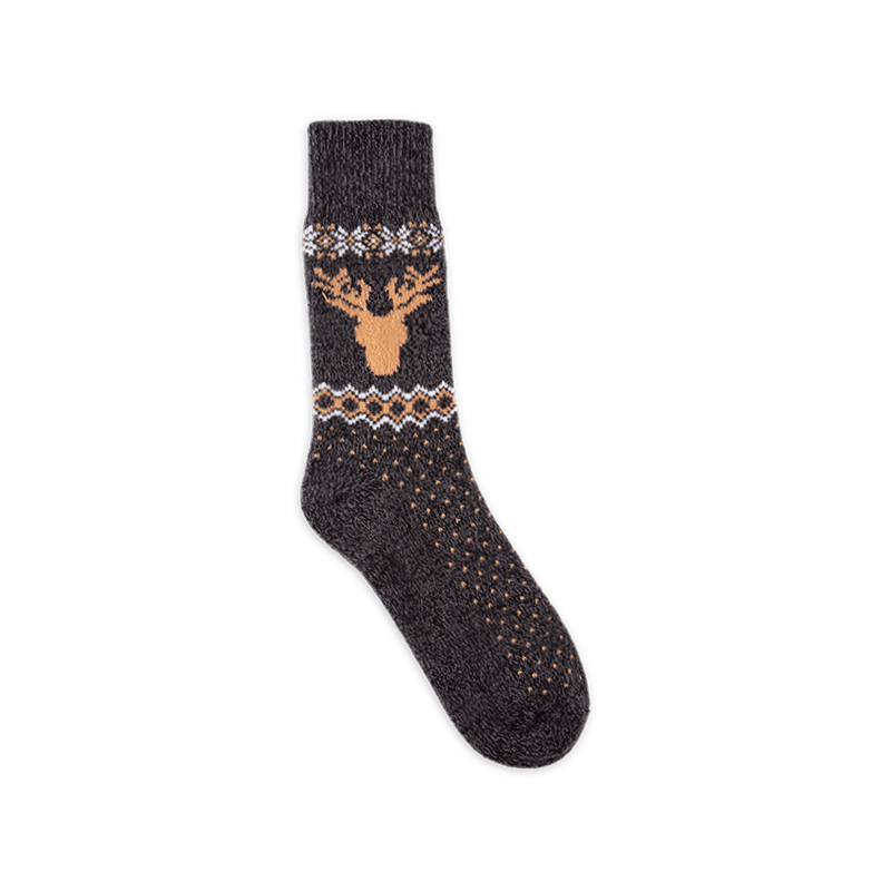 RZ304 Scandinavian Style Polyester Velvet Boot Socks