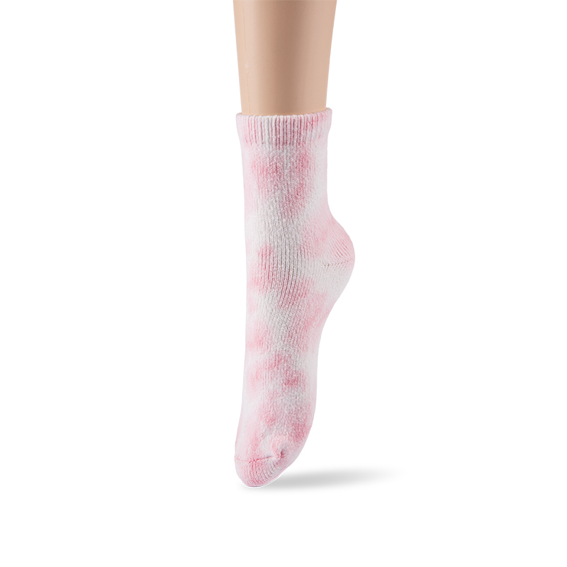 RZ306 Sweet Girl Tie-Dye Plush Warm Socks