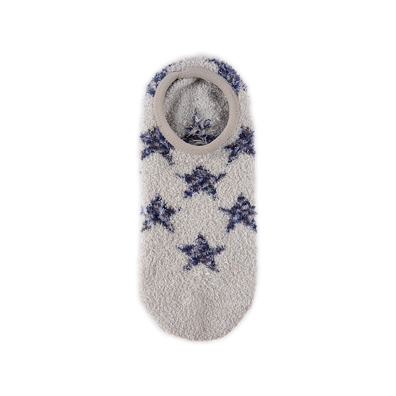 RZ307 Feather Yarn Star Invisible No-Show Socks RZ307 Feather Yarn Star Invisible No-Show Socks