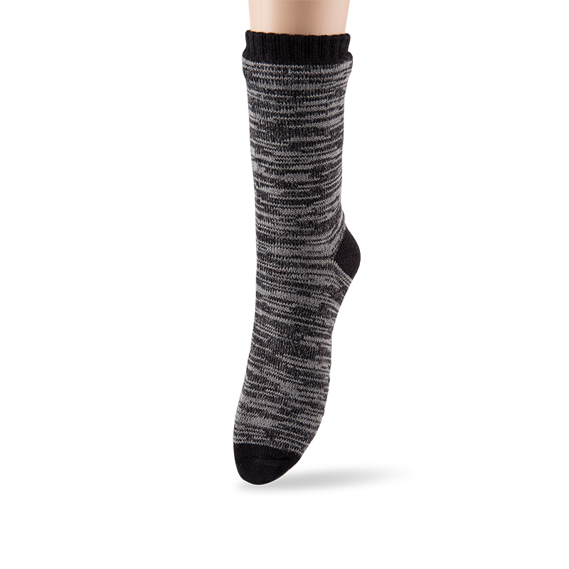 RZ299 Men's Classic Vintage Thick Warm Anti-Slip Cabin Socks with Sherpa Fleece Lining