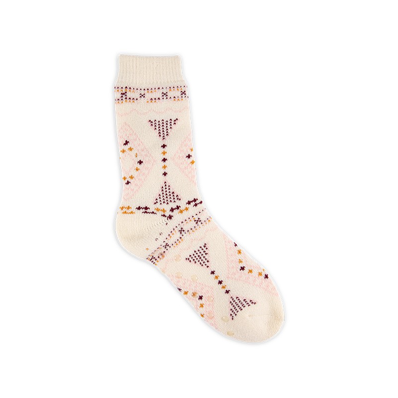 RZ038 Playful Brushed Acrylic Women’s Heat Retainer Socks