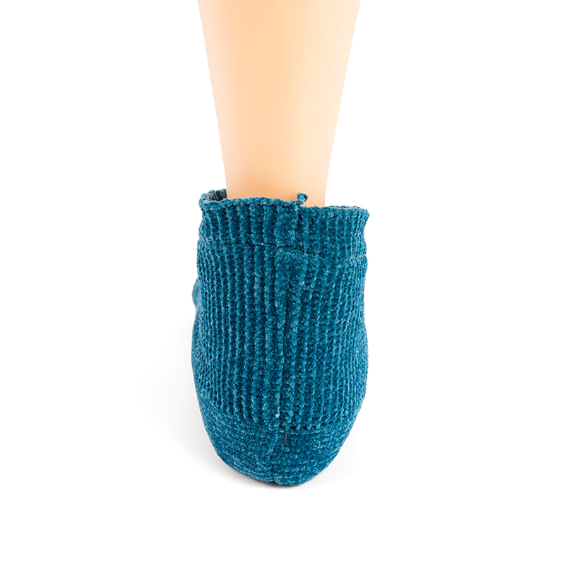 RZ024 Chenille Knit Thick Sherpa Lined Home Slipper Socks