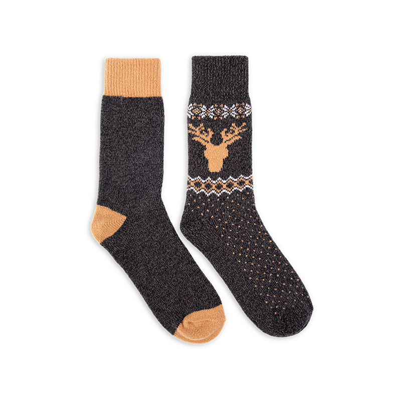 RZ304 Scandinavian Style Polyester Velvet Boot Socks